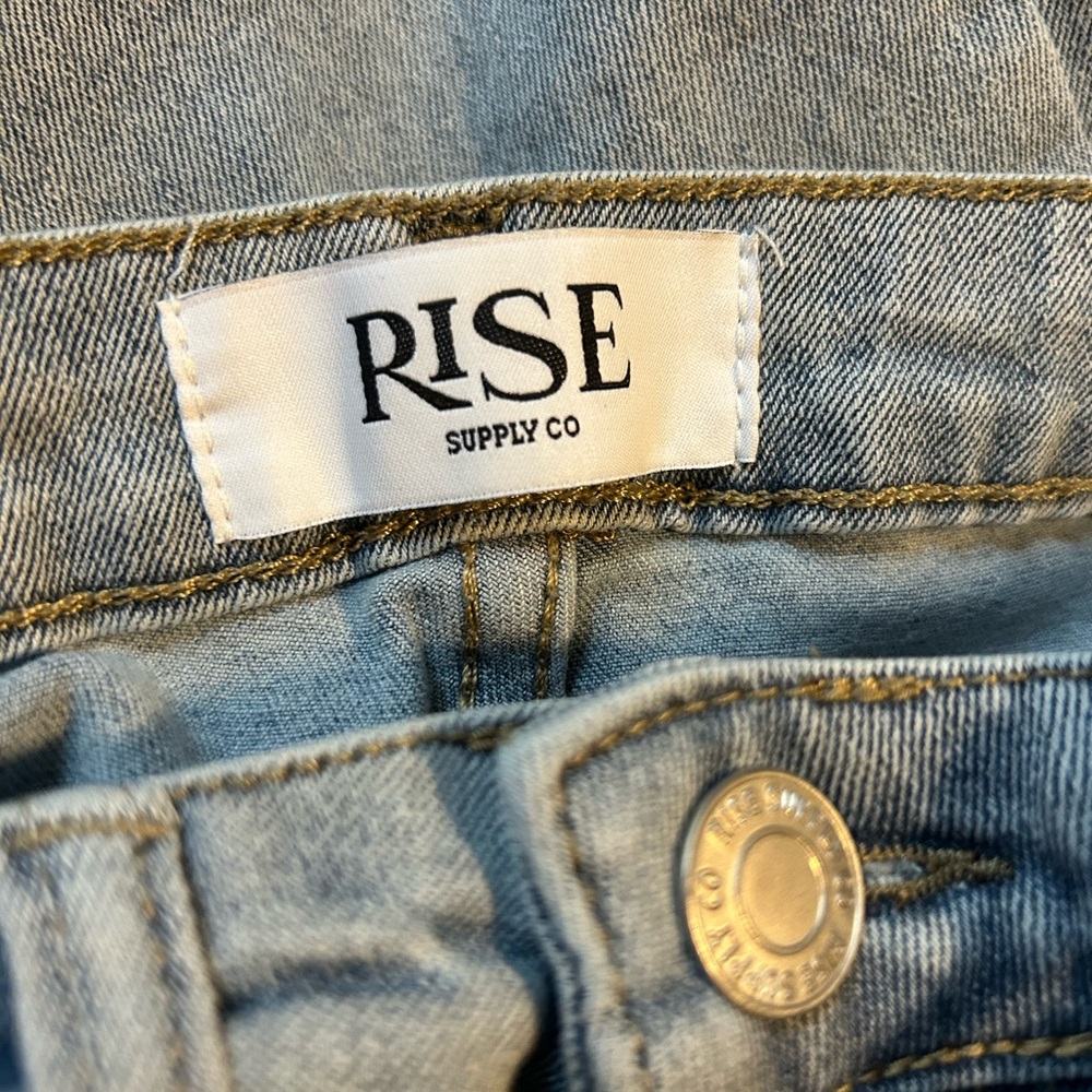 Blue Boot Cut Jeans Classic Denim